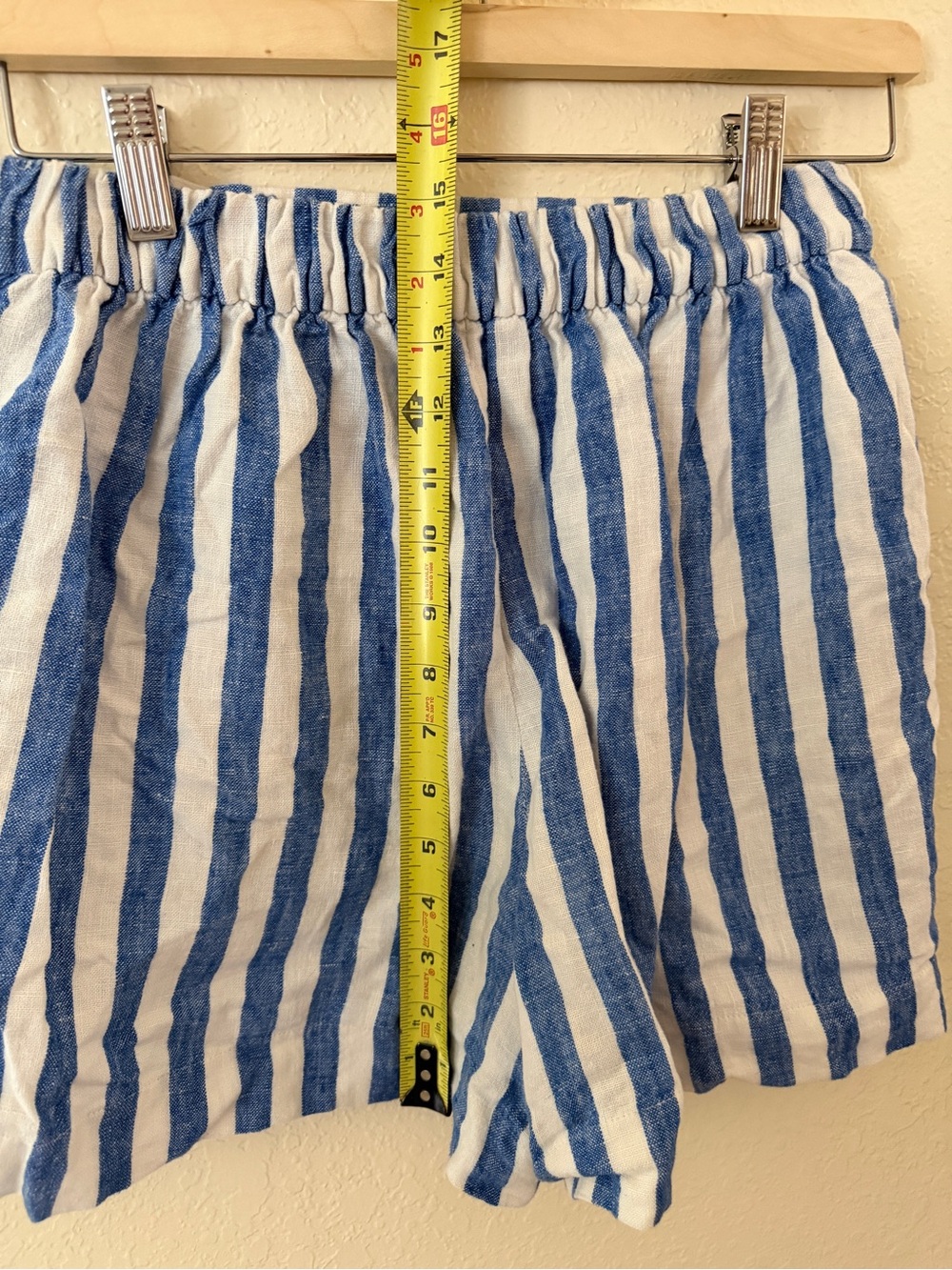 Boden Hampstead Striped Linen Shorts - Picture 6 of 6